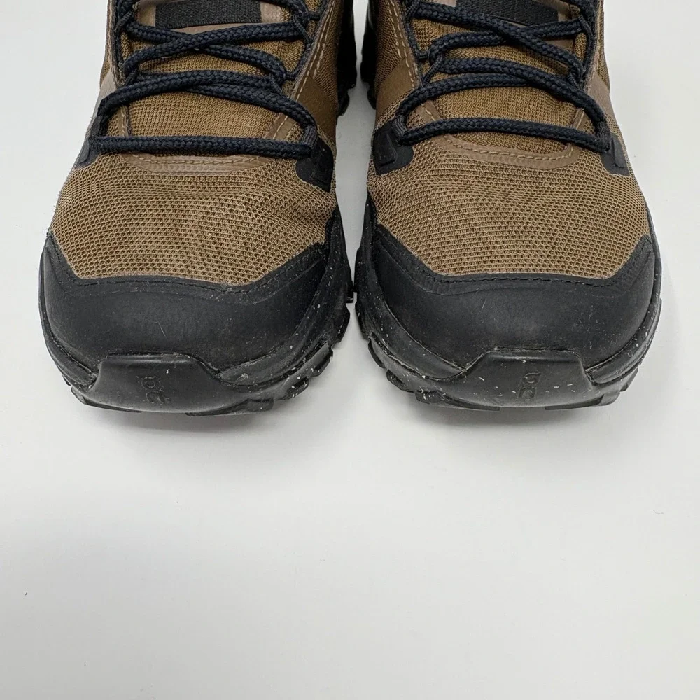 On Cloudrock Low Waterproof Women's Size 7 Brown Trail Running Shoes 3WF30454228 - Picture 4 of 11